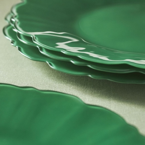 Adley pink glass side plates - Picture 6 of 16